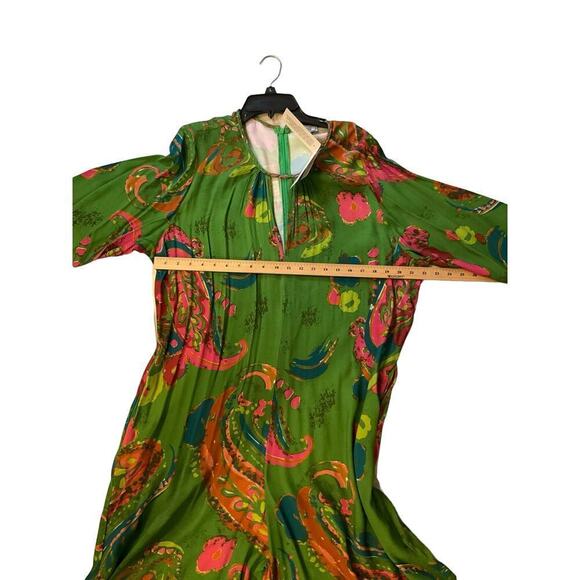 Kevan Hall Studio green Bodysuit sz Large - Picture 3 of 7